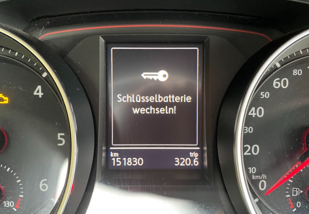 VW Schlüssel Batterie wechseln [Anleitung] für alle Modelle
